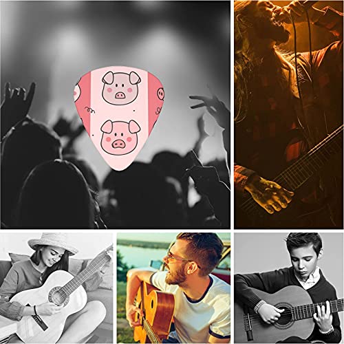 Médiators pour guitare Pig Face Premium Bass Picks Pour Guitares Électriques Et Basses Avec Trois Tailles (Pack de 12) - Les Beatles, Paul McCartney, John Lennon, RIngo Starr, George Harrison Médiators pour guitare Pig Face Premium Bass Picks Pour Guitares Électriques Et Basses Avec Trois Tailles (Pack de 12) – Image 8