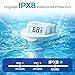 Wireless Pool Thermometer Floating Easy Read, IPX8 Waterproof Digital Water Temperature Thermometer Bath Thermometer for Swimming Pool, Ponds, Hot Tub, Spa, Aquariums