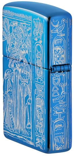 Encendedor Zippo Blue High Polish 81657 miniatura 4