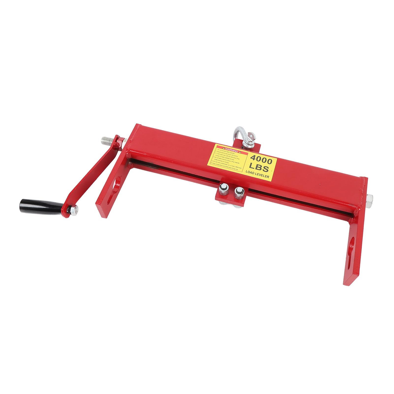 Azule del Motor, Accesorio de la Grúa de Tiendas, Nivelador de Carga de Motor de Hierro Ajustable de 4000 Lbs Rojo para la Caja de Cambios