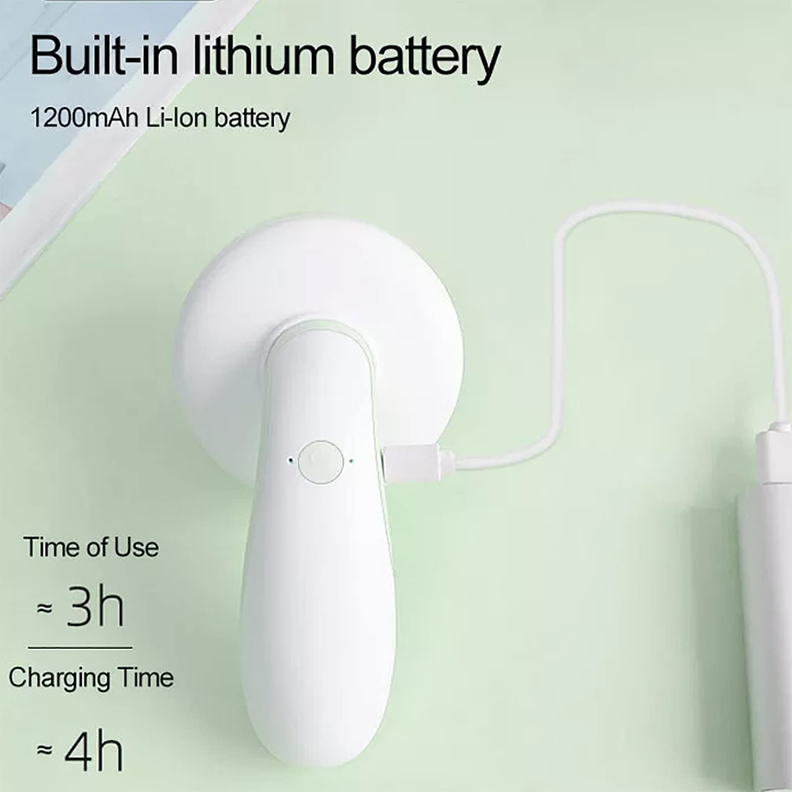 Mini Barredora De Polvo De Mesa De Mano, Aspiradora De Escritorio con Boquilla De Vacío, Limpiador De Polvo De Escritorio Inalámbrico De Carga USB Desmontable, para El Hogar, La Oficina