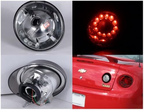 Spec-D Tuning Chevrolet Cobalt Coupe 2005 2006 2007 2008 2009 2010 LED Tail Lights - Red