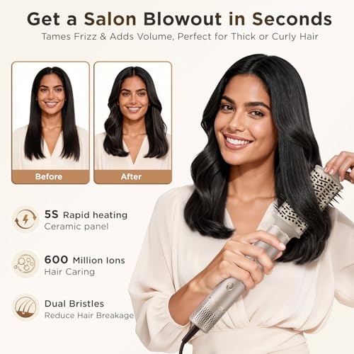 O.H.B 5-in-1 Hot Air Styler (110k RPM, Auto-Wrap) — view 5