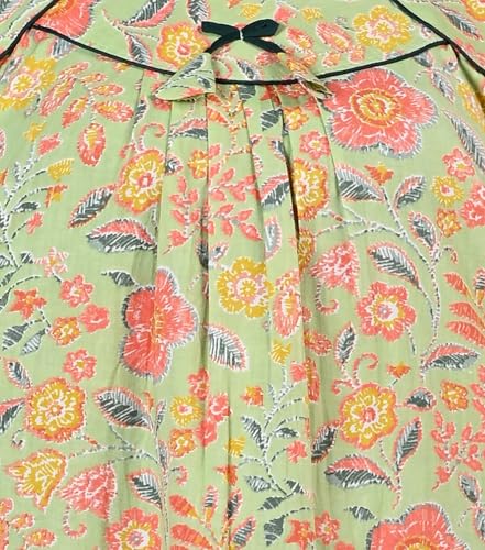 Image of Bejod's Collection Women Pure Cotton Nighty Combo Pack | Full Length Floral Printed Cotton Nighty Maxi | Soft & Breathable Night Dress for Women L to 4XL