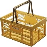 SUNDRY 折りたたみバスケット L ベージュ 幅43.5×奥行31×高さ25cm 容量25L