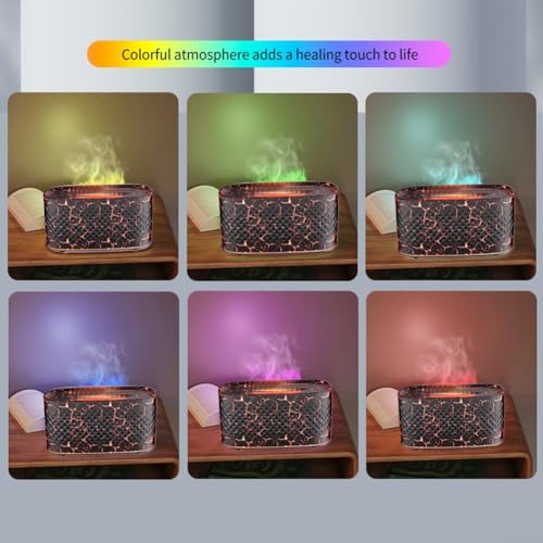 Difusor aromático eléctrico con luz y apagado auto miniatura 2