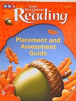 SRA Reading, Level 1: Placement and Assessment Guide 0021146306 Book Cover