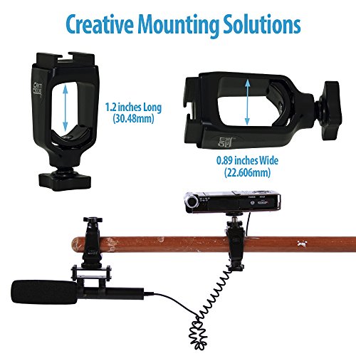 Cam Caddie Scorpion / Ex Accessory Shoe Mount For Flash Shoe Accessories Led Light Microphone And Field Monitor Hot And Cold Compatible With Adjustable Cnc Aluminum Shoe Plate #TOP7