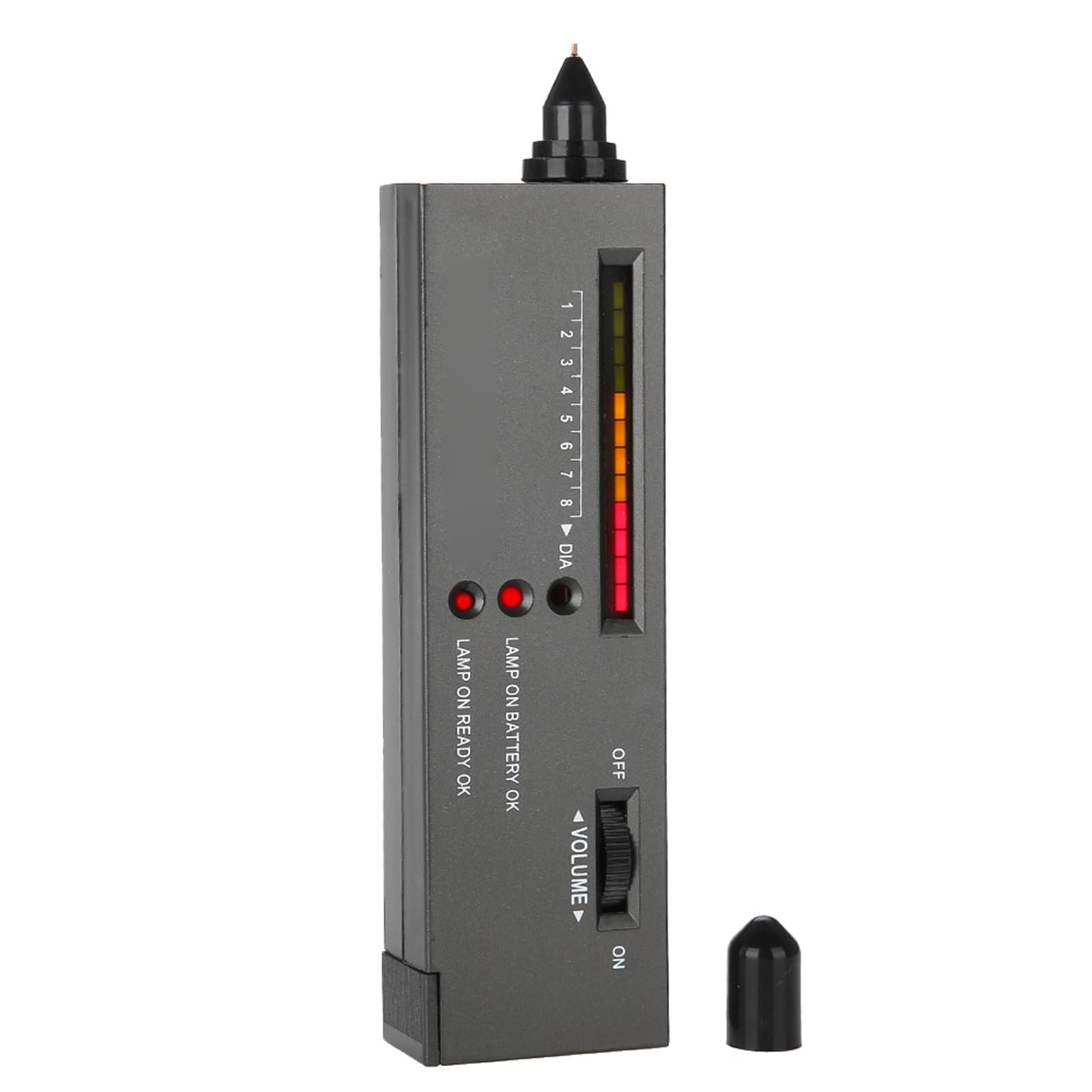 Sorandy LED Diamond Tester Jewelry Gemstone Selector Detector Tool Easy Calibration Portable with PU Case Plastic 6.3 * 1.57 * 0.83inch 1 * 9V Battery (Not Included)