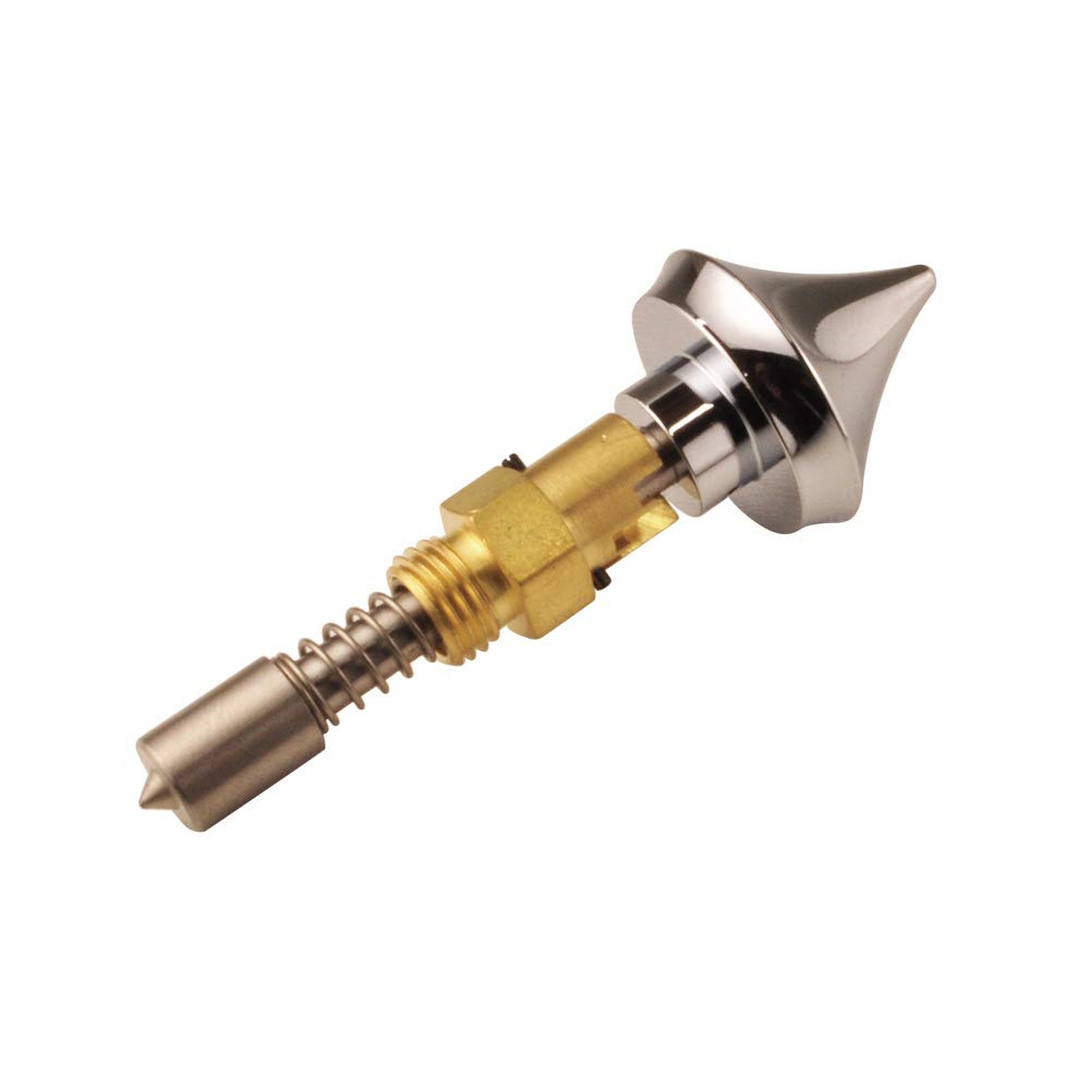 3-Position Carburetor Enrichment Knob for S&S Super "E" & "G" carburetors - Chrome Pointed Style knob (35-0170) - Makes for Easy Adjustment (PNTD)