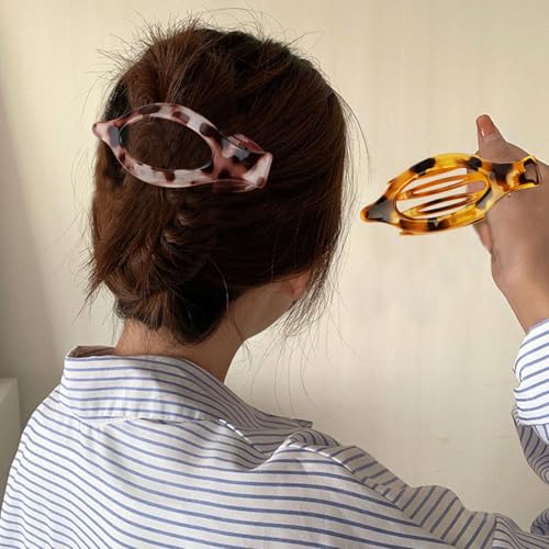 Pinzas para cabello Atoden tipo flat 4 piezas miniatura 2