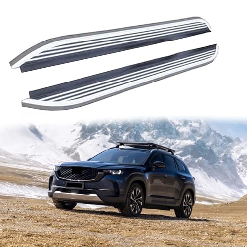 2Pcs Aluminum Running Boards para Mazda CX-50 2023-2026