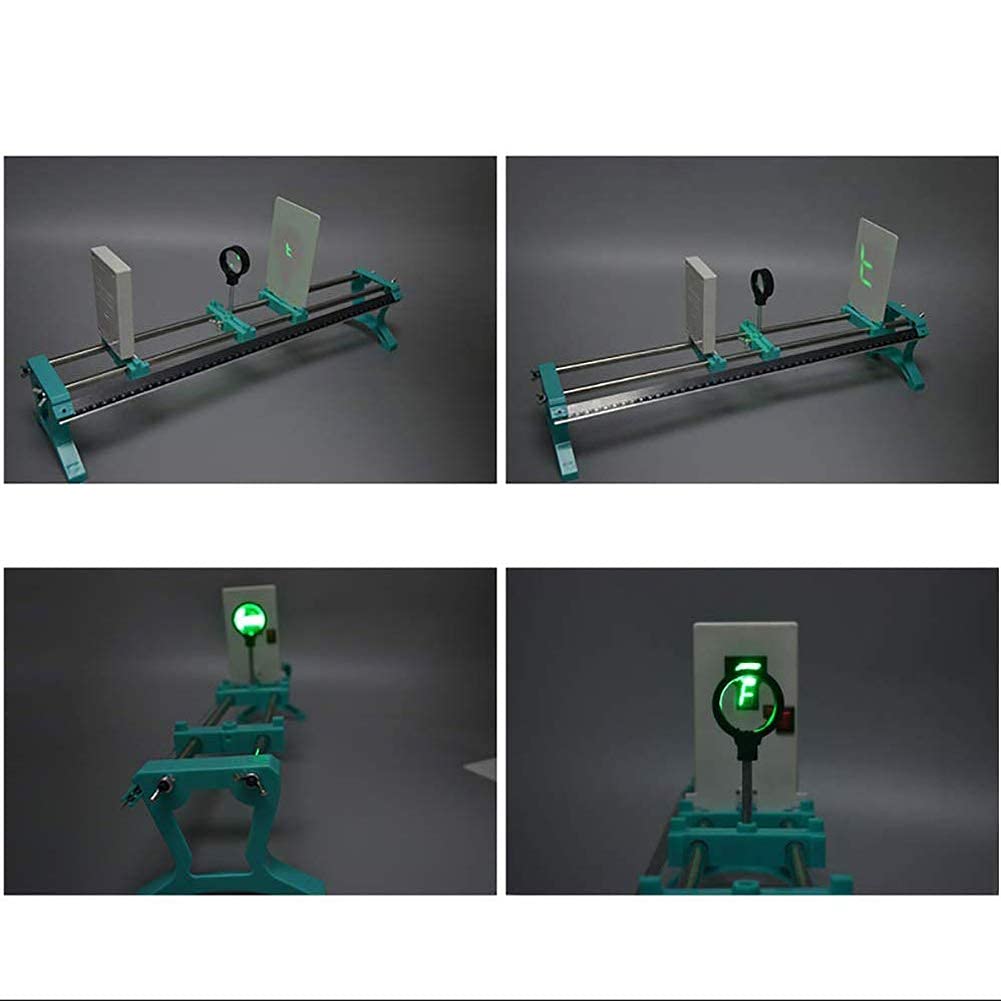 Set ottico di esperimenti Scienze fisiche, Piattaforma sperimentale Ottica e due sorgenti luminose Scatola di immagazzinaggio rimovibile Attrezzatura ottica Esperimento