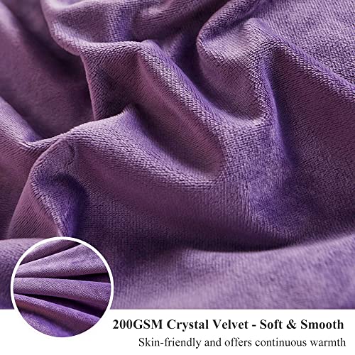 image for XeGe Plush Shaggy Duvet Cover, Luxury Ultra Soft Crystal Velvet Fuzzy 