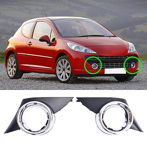 Grille antibrouillard cassée sur Peugeot 207 ? Commandez ce cache droit chromé