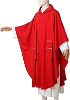Vista 4 de BLESSUME Esperanza/Espíritu Iglesia Sacerdotes Sólidos Casulla Misas Vestiduras