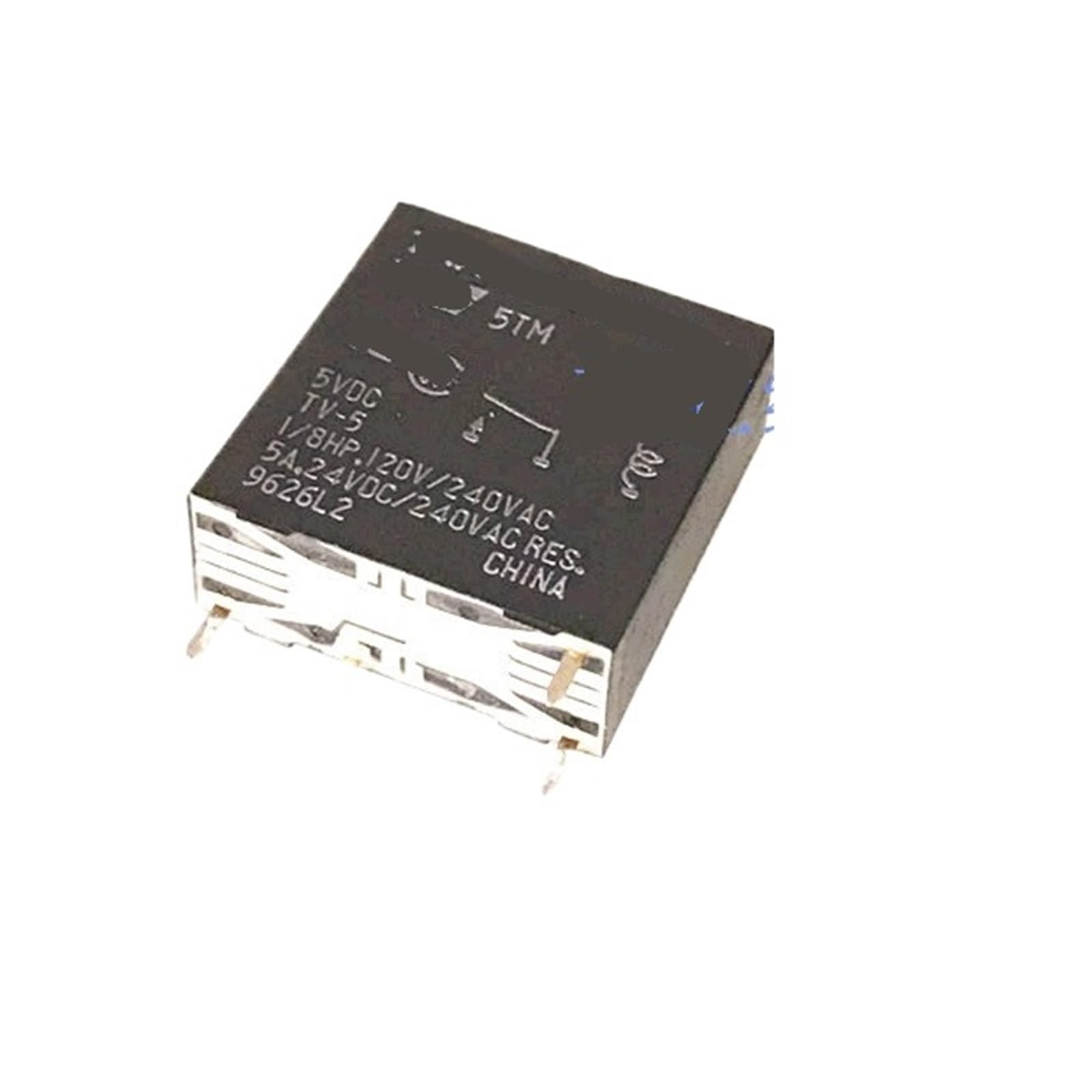 Relais 5TM 5VDC commutation stable 5A à 4 broches pour automatisme