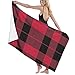 Produktbild Gebrb Duschtücher/Badetücher,Strandtücher, Microfiber Travel & Beach Towel,Camping Towel, Gym Towel, Sports Towel, Swimming Towel - Buffalo Check Pattern Print 31x51 Inches