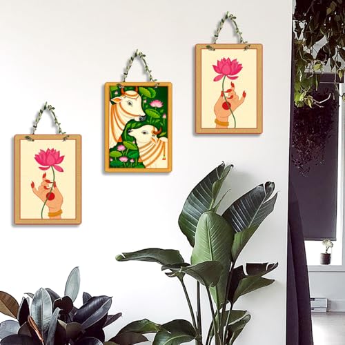 Image of Sehaz Artworks Home Decoration Items for Living Room | Wall Decor Items for Living Room | Wall Hanging Decoration | Decorative Items for Living Rooms | Pooja Room Decorations Items
