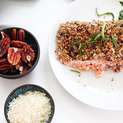 Pecan Nation Salted Pecan Halves 4 Oz., Natural, No Preservatives, Antioxidant-Rich, Low Carb, Dry Roasted, Healthy Nut Snack For Adults And Kids #TOP6