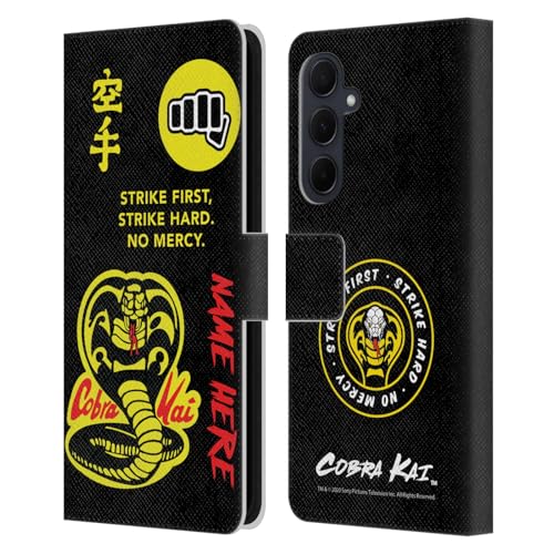 Coque portefeuille Cobra Kai personnalisée pour Samsung Galaxy A35 5G au quotidien