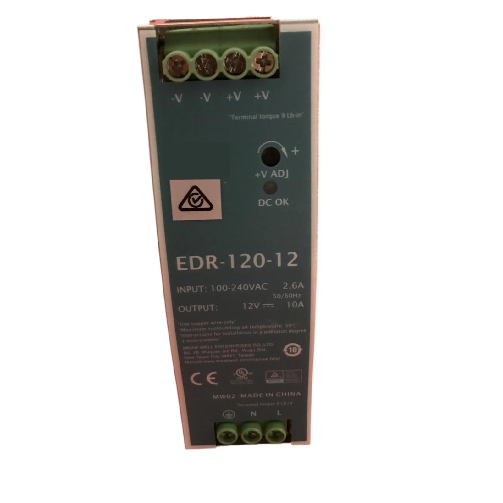 BRODEFUP Switching power supply 120W/12V/24V48V/ EDR-120-12 EDR-120-24 EDR-120-48(24V)