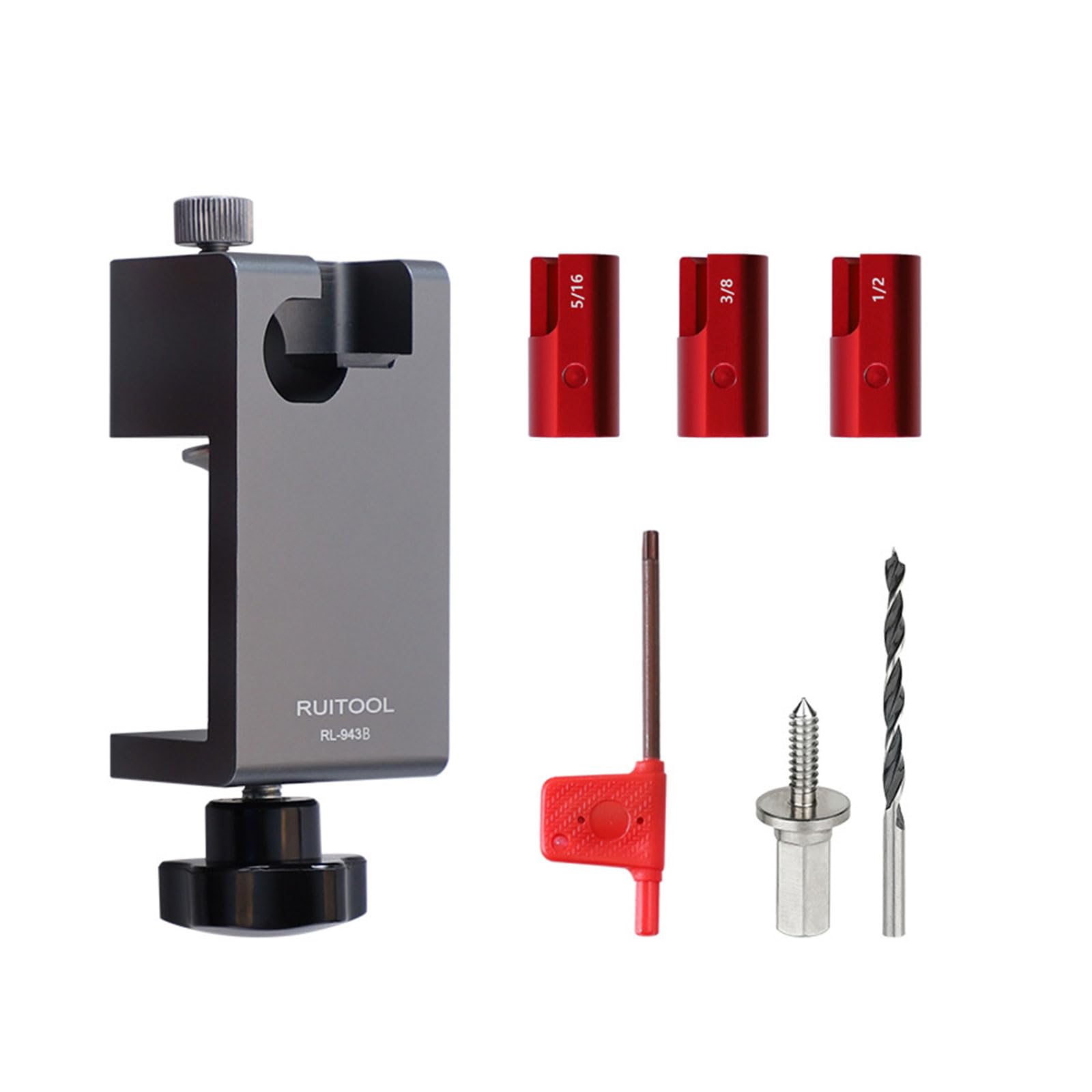 Dowel Maker Jig with Carbides Woodworking Electric Drill Milling Dowel Round Rod Auxiliary Tool Woodworking Tools