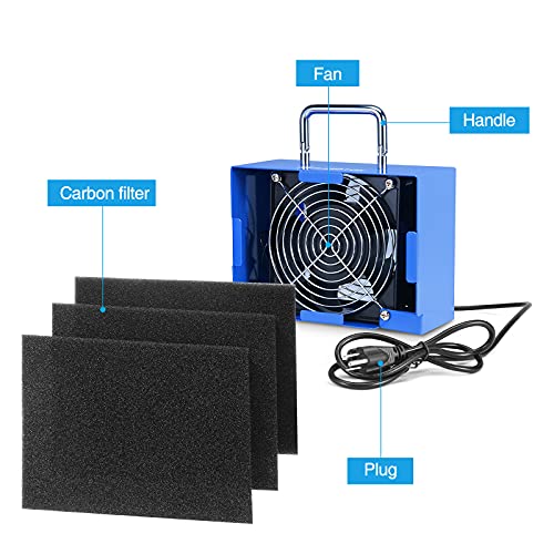 Extracteur Fumée Soudure Table - Ventilateur Absorbeur Haute Efficacité Faible Bruit