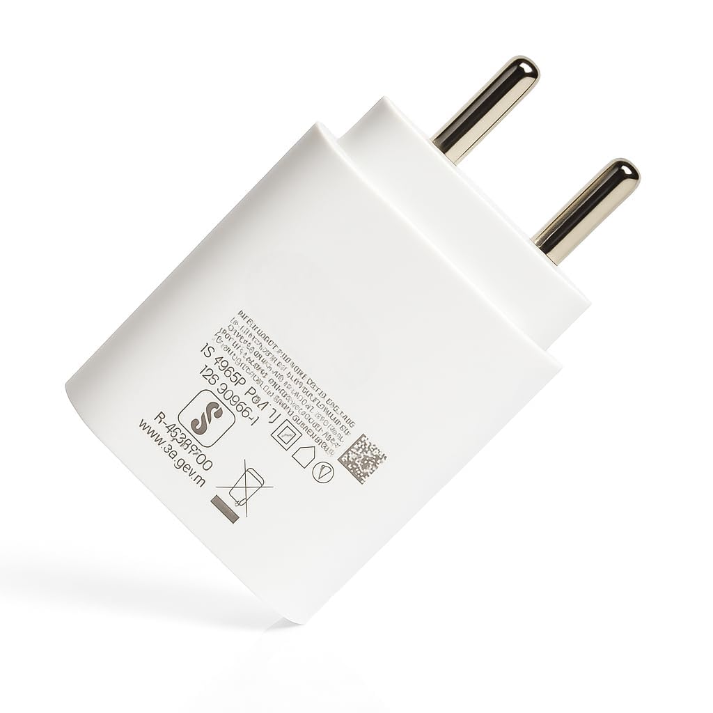 Original Samsung 25W Type-C Pd 3A Superfast Charging Adapter for Galaxy A57|A55|A16|A36|A56|A06|M07|M17|M36|M35|M16|M06|M07|M17|M05|M56|F36|F06|F05|F56|Tablet|25Watt USB C Wall Charger – White-picture-24