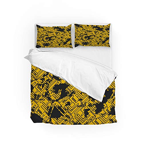 Housse de couette King Size 240x220 avec 2 taies microfibre - 2