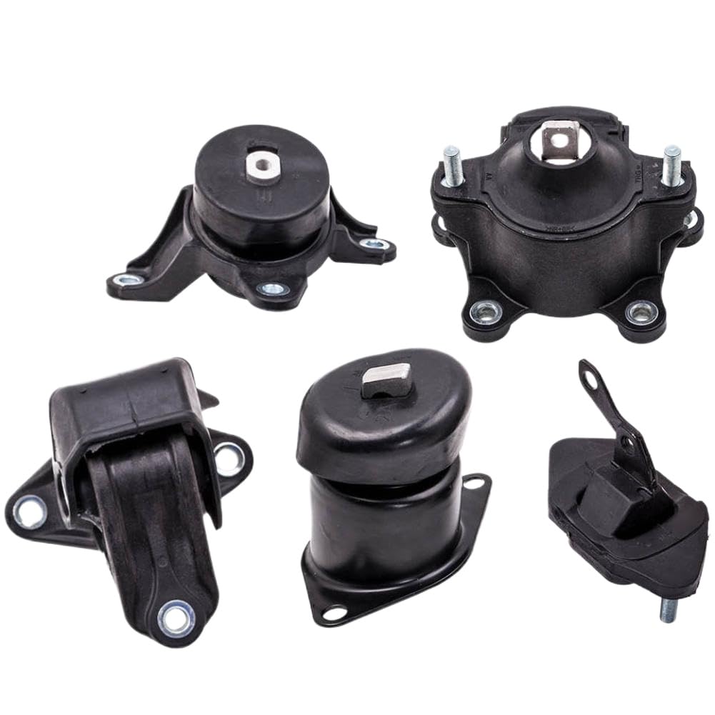 Qtwgrchng Onecolor Engine Motor And Transmission Mount Set, 5-Piece Compatible With Accord And Tsx 2.4L Models (2008–2013)