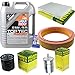 Produktbild Filter Set Inspektionspaket 5 Liter Liqui Moly Motoröl Top Tec 4200 5W-30 MANN-FILTER Innenraumfilter Kraftstofffilter Luftfilter Ölfilter