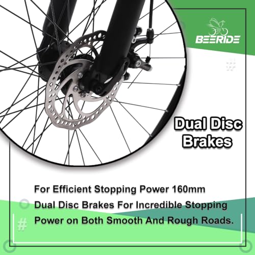 Image of Vigor 29 MTB Frame, Mountain Bike 18.5 Inches, 21 Speed, Dual Disc Brake, Double Wall Alloy Rim for Unisex
