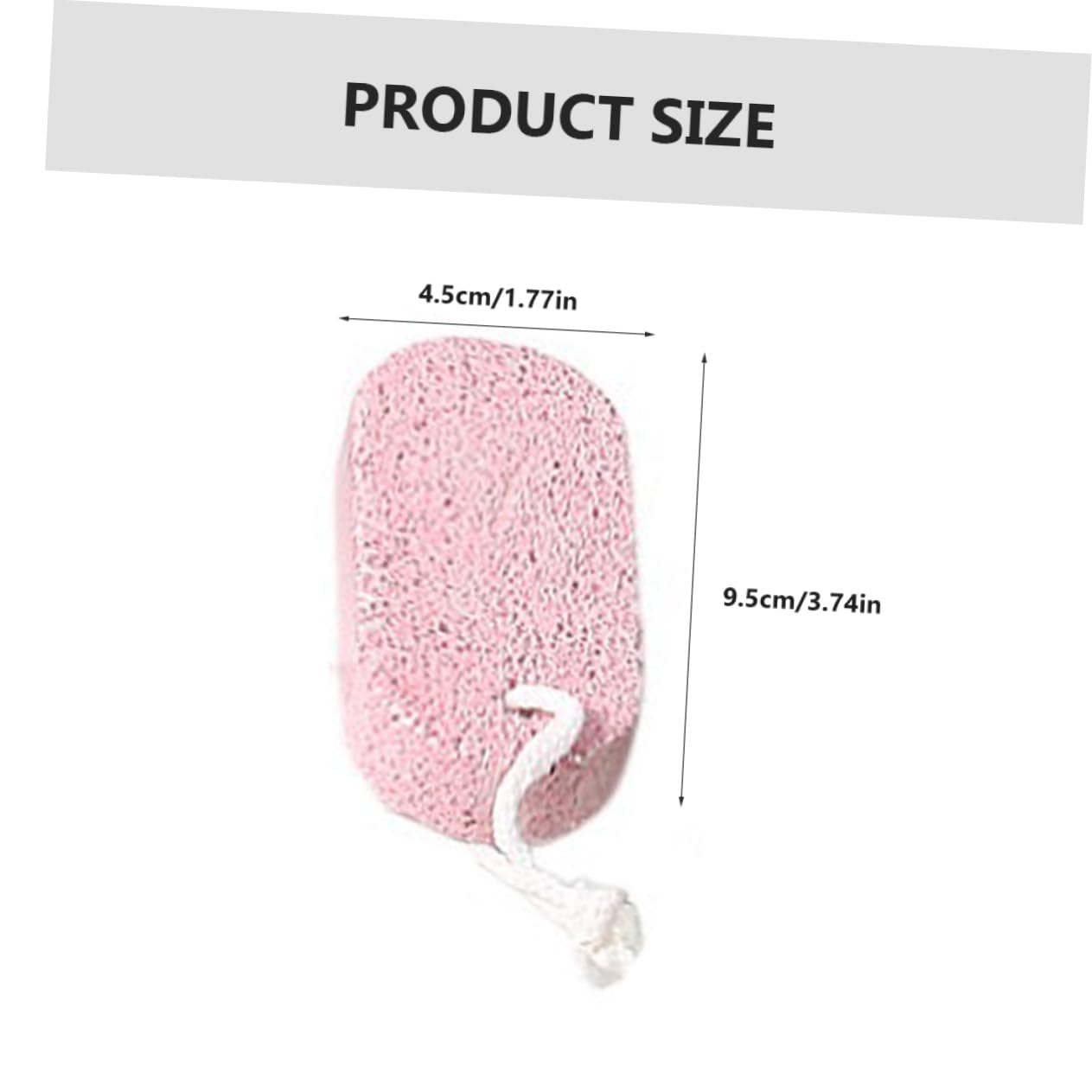 Didiseaon Natural Foot Pumice Stone 6pcs Foot Remover Pedicure Tool Salon Foot Care Foot Skin Scrubbers for Home