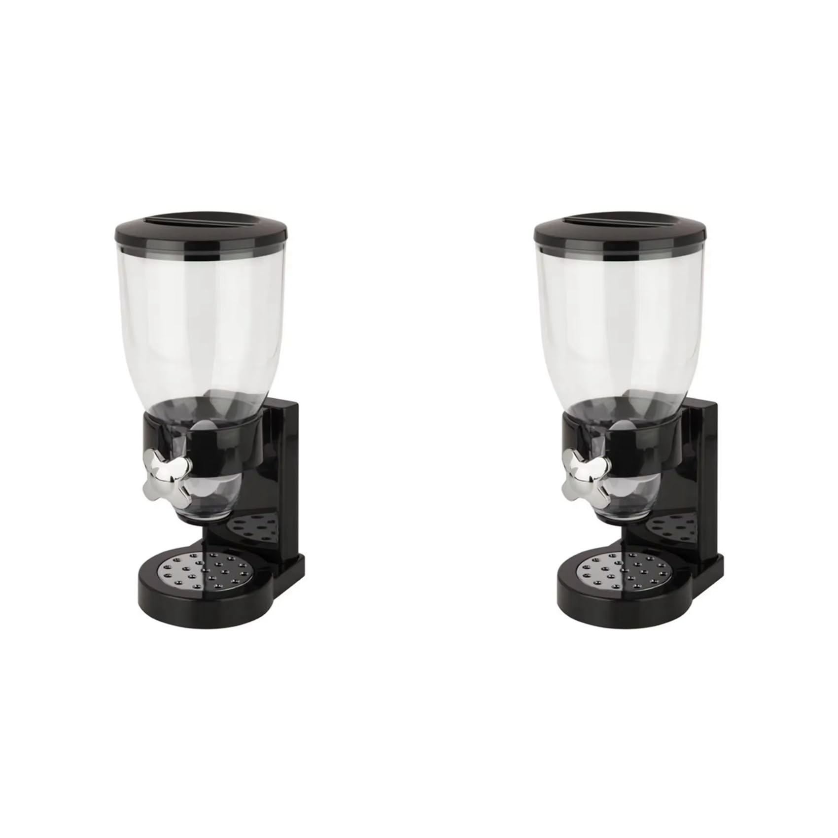 Hndhbfgrt 2X Multifunctional Cereal Dispenser,Single Control Storage Container for Kitchen Organization Household Food Bottle