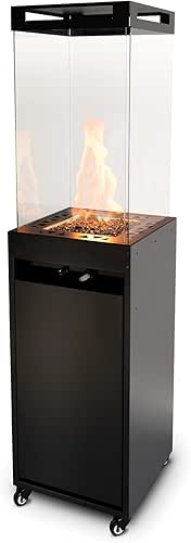 Planika Lighthouse - Patio Heater Outdoor Fireplace for Patio Fueled