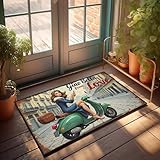 Transformez votre maison en un espace amusant et dynamique avec nos designs personnalisés uniques. Ces paillassons imprimés haute définition présentent une variété de motifs, y compris des citations amusantes, des citations de motivation, et plus encore Disponible en trois tailles (4060 cm, 5080 cm et 65 x 90 cm), ces tapis s'adaptent à la plupart des portes et entrées standard. Ils sont adaptés pour une utilisation en intérieur et sont assez fins pour passer facilement à travers les espaces de porte. Tapis de porte d'entrée extérieur