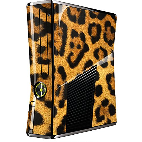 Skinit Decal Gaming Skin Compatible with Xbox 360 Slim (2010) - Officially Licensed Skinit Originally Designed Leopard Design