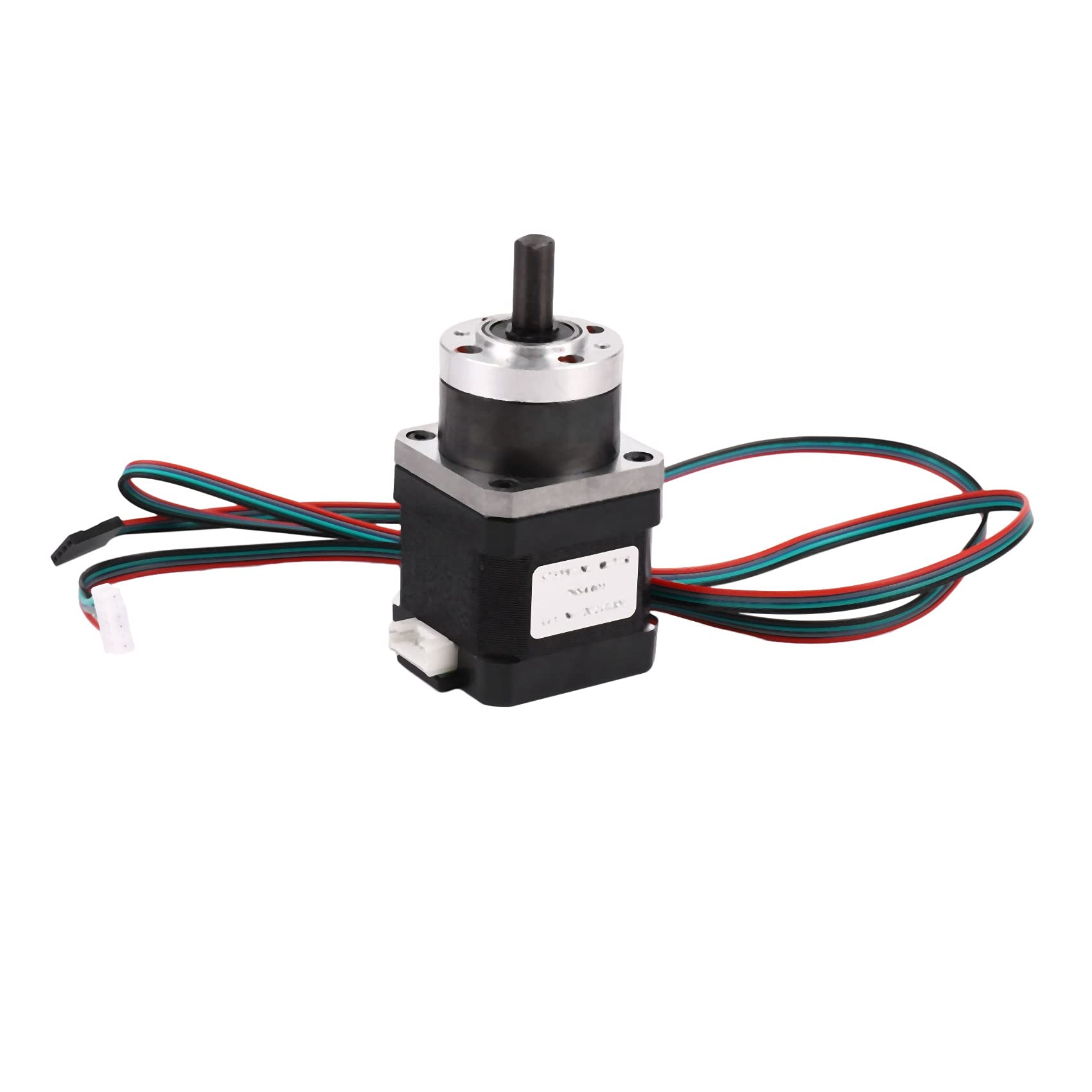 Nondk 4-Lead Nema17 Stepper Motor 42 Motor Extruder Gear Stepper Motor Ratio 5.18:1 Planetary Nema 17 17Hs4401
