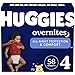 Huggies Overnites Diapers, Size 4