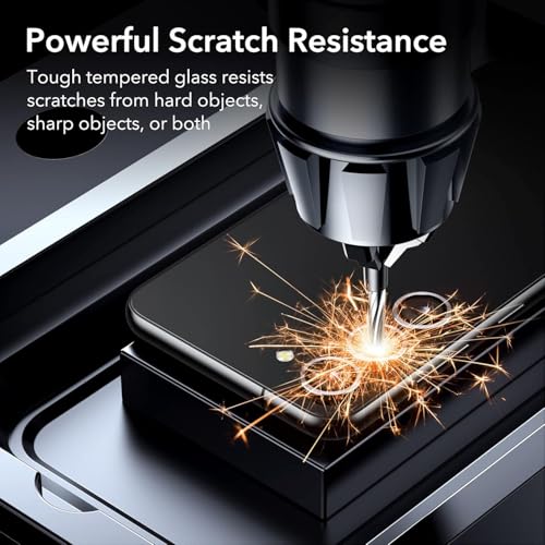 Image of RODMED Premium Camera Lens Protector Compatible For Samsung Galaxy S23 Plus 5G (Grey) Camera Lens Protector - 9H Tempered Glass, Military-Grade Anti-Scratch, Case-Friendly, Easy Install Frame