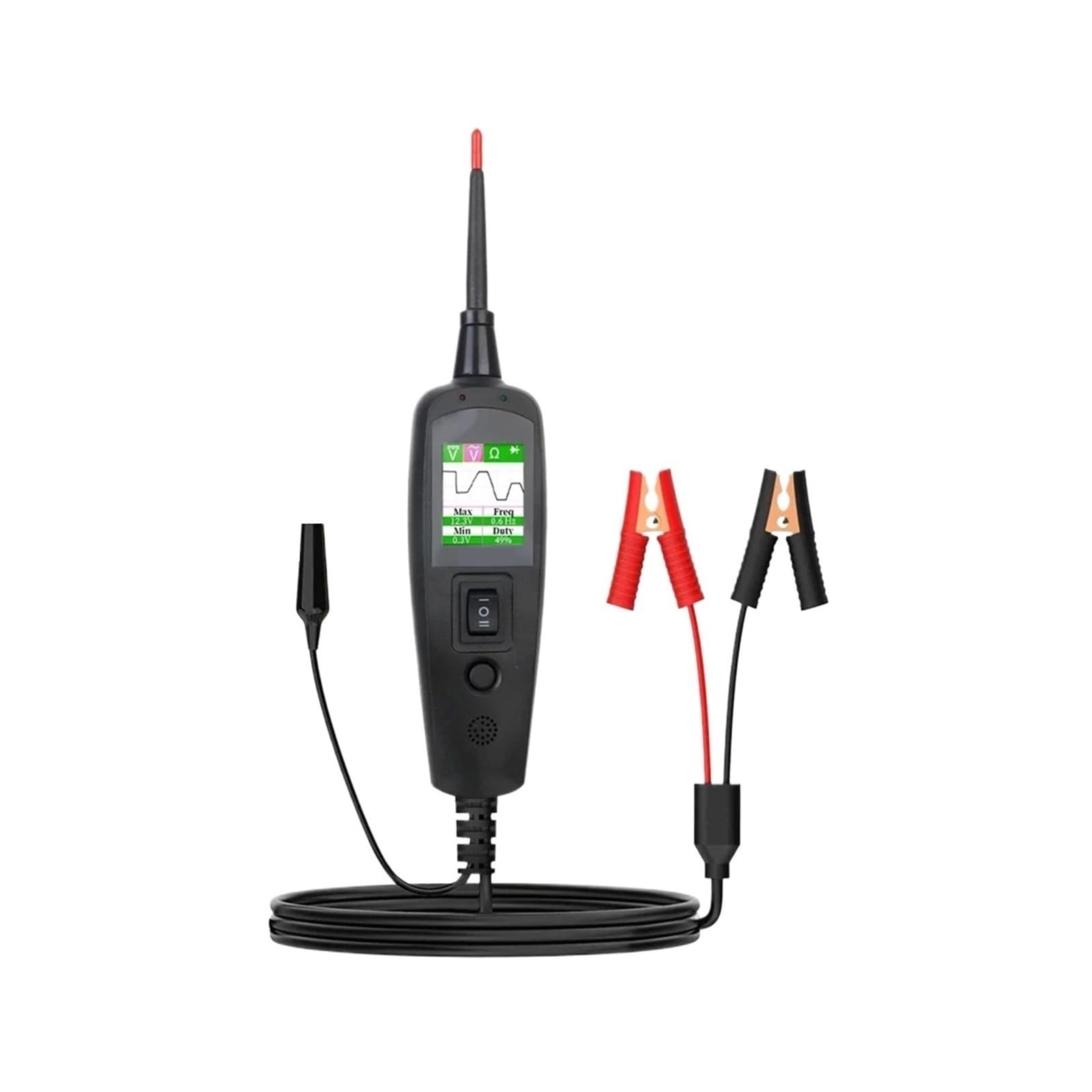 Tester elektryczny, 24V 12V Sonda Pen Tester Samochodowy Obwodów Wysokiego Napięcia Narzędzie Diagnostyczne Części Samochodowe, do użytku domowego