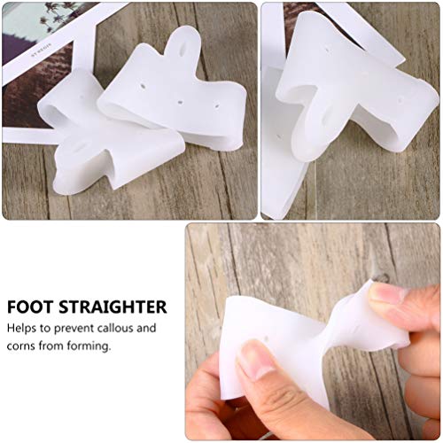 EXCEART 3 pares de protetores de dedo de gel, protetores para metatarso de silicone, protetores de b