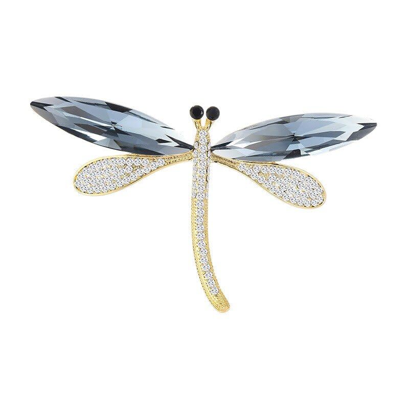 Image of Animal Brooch for Women Rhinestone Brooch Pin 18k Gold Plated Animal Lapel Pin Fashion Jewelry Gift for Mom Wife