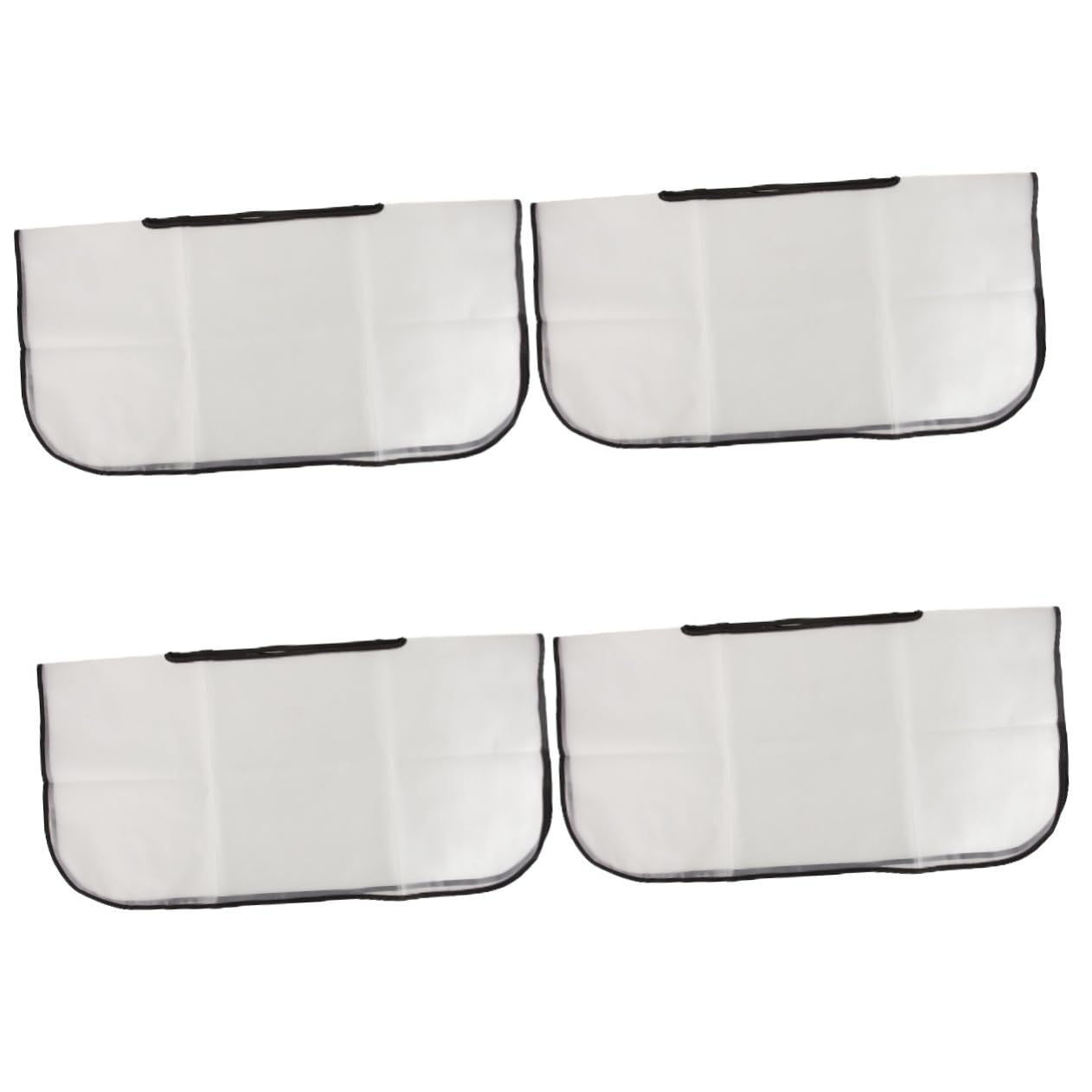 4piezas Cubierta para Bolso De Mano Poncho De Reutilizable para Bolsa y Mochila De Transparente para Actividades