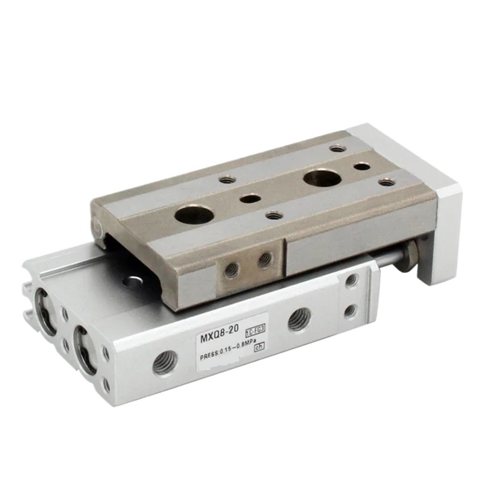 Table à glissière pneumatique MXQL guidage double effet course 20mm