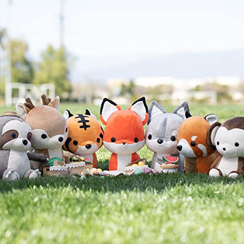 Bellzi Wolf Stuffed Animal - Soft Cute Gray Wolf Plush Toy - Plushies And Gifts For All Ages, Kids, Babies, Toddlers - Wolfi #TOP5