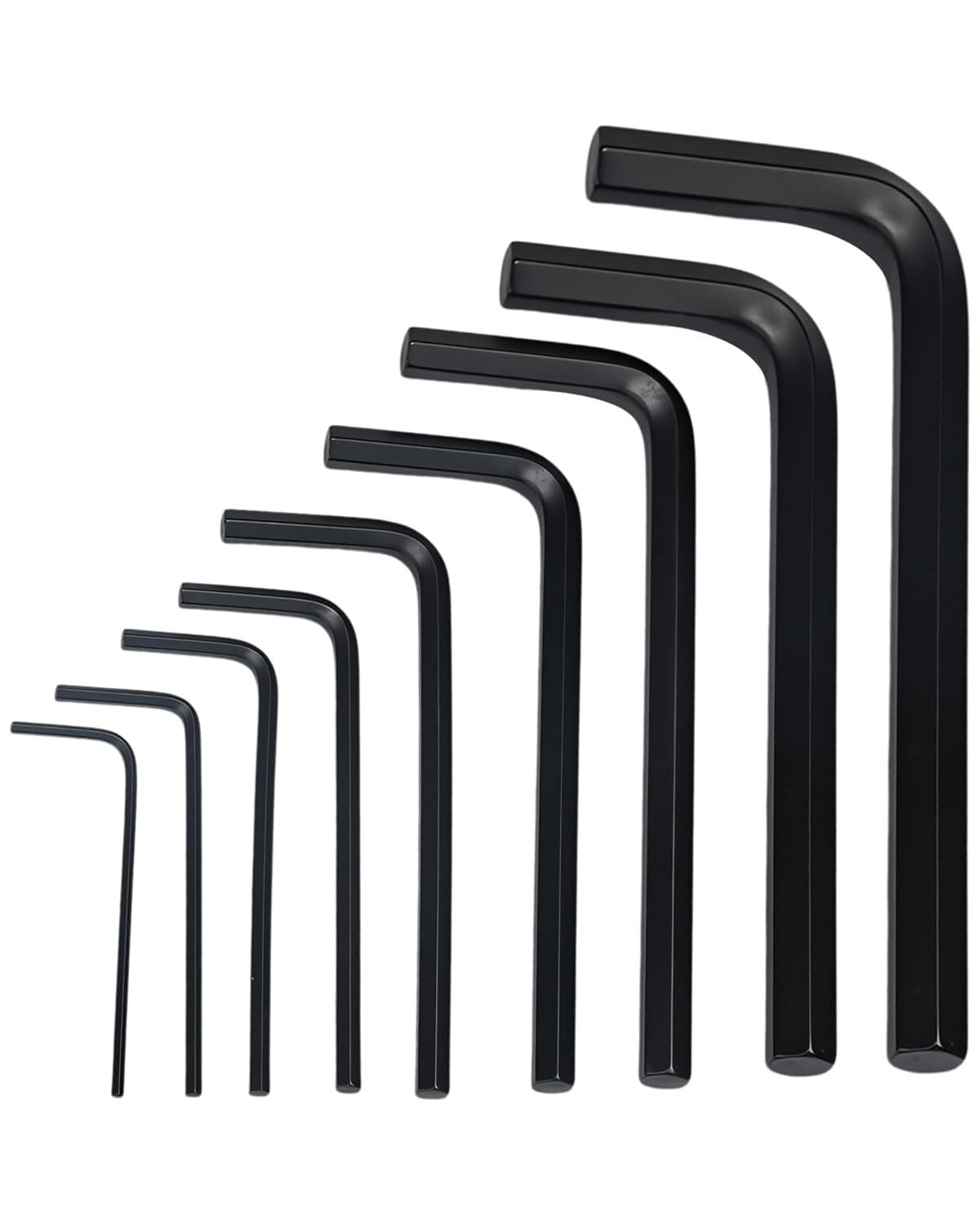 9 Piezas Llave Allen, 0,7mm A 6mm Llaves Hexagonales,Juego de herramientas de mini llave, Adecuado para trabajos delicados
