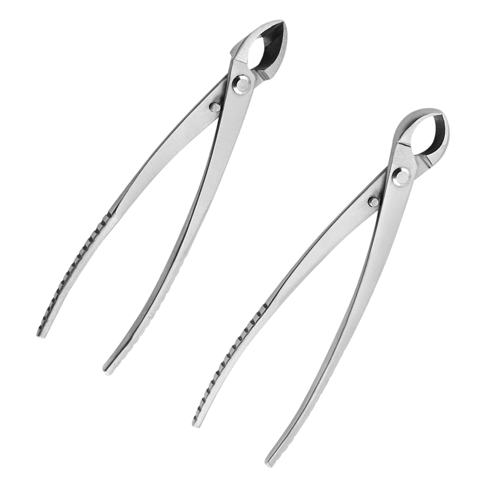 Kaccde 2Piece Bonsai Tool Set With Ergonomic Handle Knob Cutter Angled Cutter For Comfortable Gardening Work Task Steel Bonsai Equipment