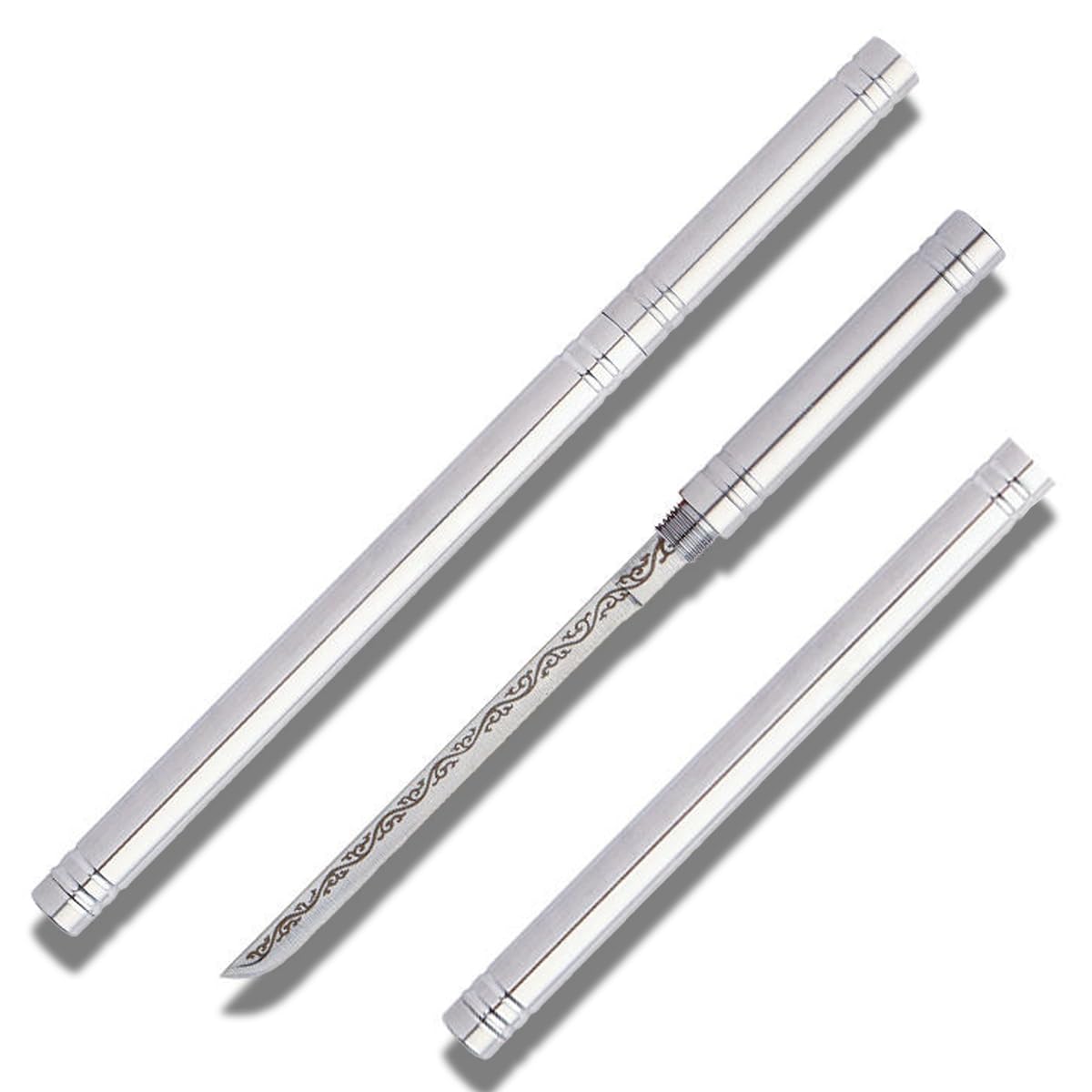 Roczipeng 4.13" All-steel Fancy Letter Opener Envelope Slitter, Office Desktop Mail Opener, Stainless Steel Letter Envelope Knife for Home, Office (